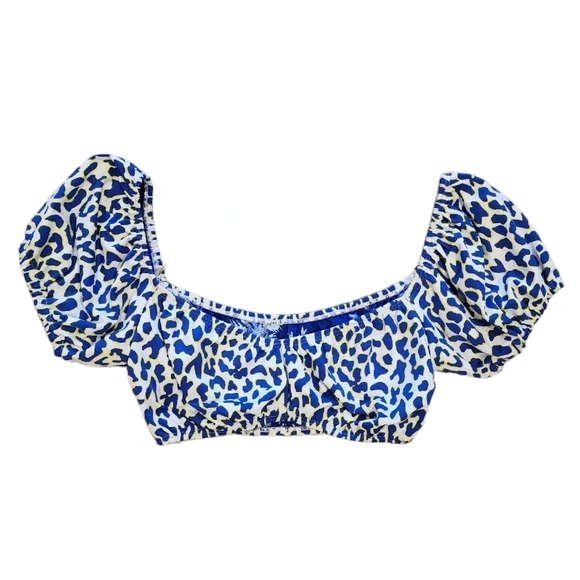 Maaji Kauai Reversible Bikini Top Blue - Picture 4 of 8